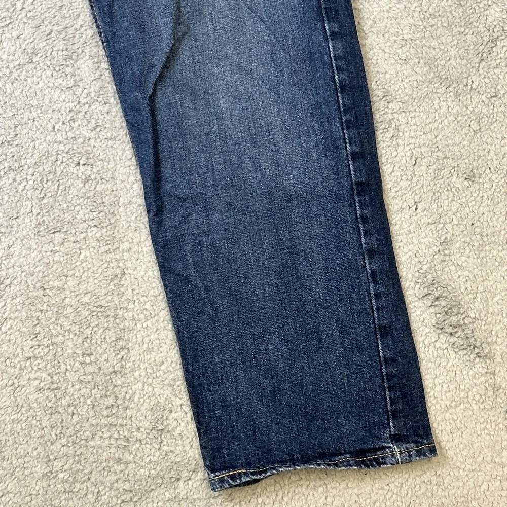 Levi's 505 Regular Fit Straight Jeans Men's Size W 40 X L 30 Blue Denim 5-Pocket